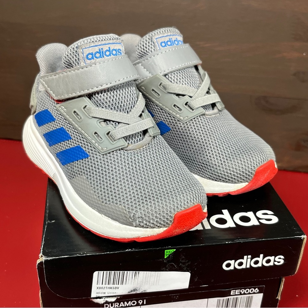 Adidas Duramo 9 Toddler Shoes Size 7